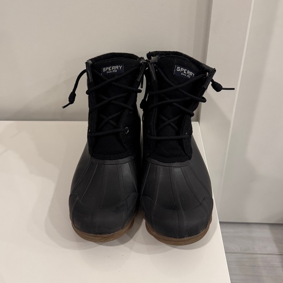 Sperry Top-Sider Women's Syren Gulf Wool Quilted Boot - Black Size 8 - Picture 4 of 12